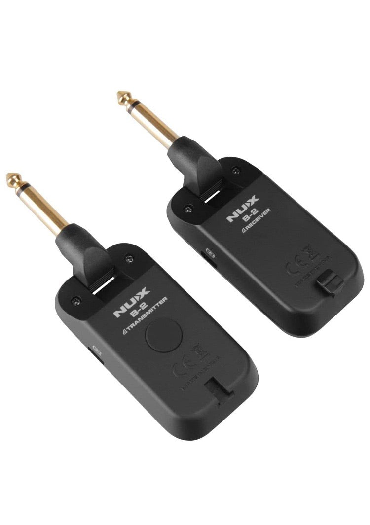 Guitar Transmitter Wireless NUX B-2 Rechargeable 4 Channel Wireless Audio Transmitter Receiver